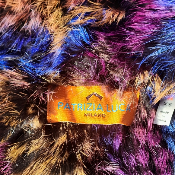 Patrizia Luca Milano 100% Genuine Rabbit Fur Vest XS - Picture 4 of 9
